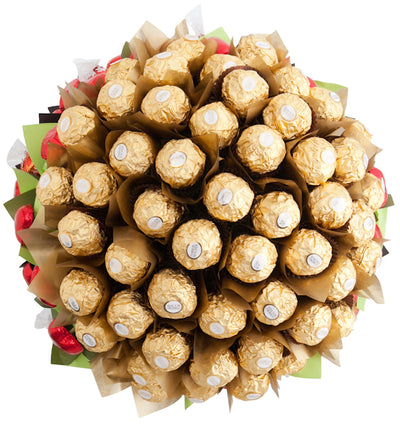 Exotic Ferrero Rocher Chocolate Bouquet (48 Pcs)