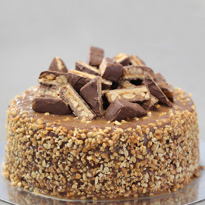 Choco Snickers Cake