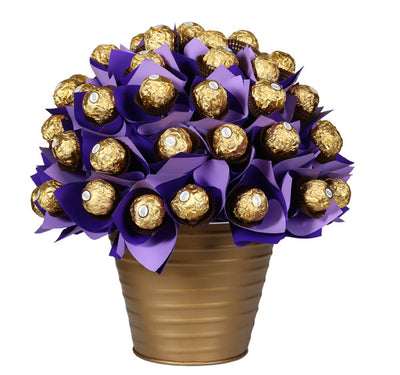 Chocolate Bouquet Basket (40 Pc Chocolates)