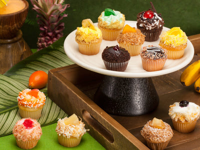 A Cornucopia of fruit flavored cupcakes for the Fruit Lovers out there!

