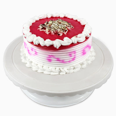 Round Strawberry Cake - 1/2 KG