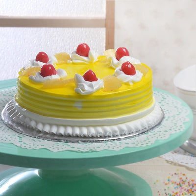 Round Pineapple Cake